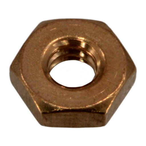 #10-24 Silicon Bronze Coarse Thread Hex Nuts