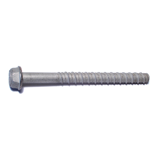 1/2" x 6" Zinc Plated Steel Hex Washer Head LDT Tapcon Masonry Screws