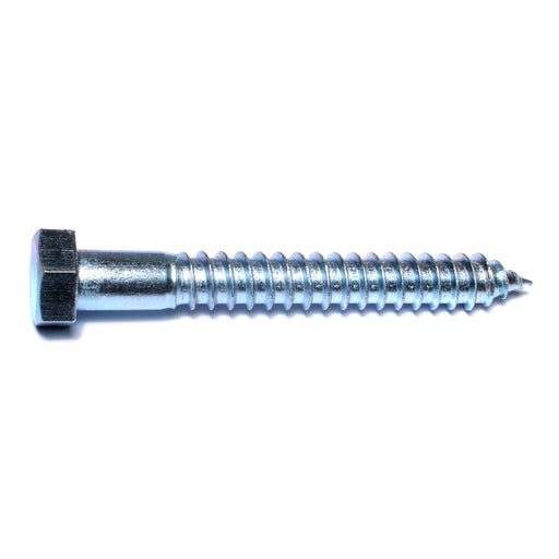 5/8" x 5" Zinc Plated Grade 2 / A307 Steel Hex Head Lag Screws