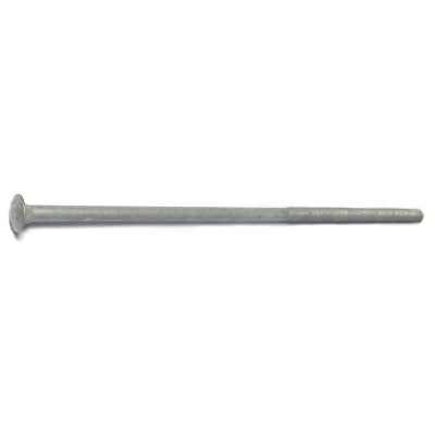 1/2"-13 x 16" Hot Dip Galvanized Grade 2 / A307 Steel Coarse Thread Carriage Bolts