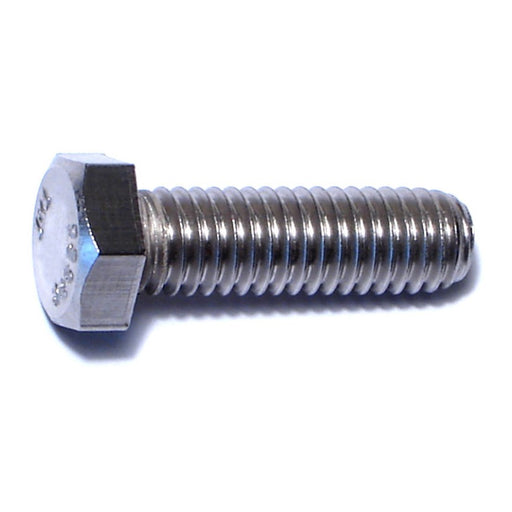 3/8"-16 x 1-1/4" 18-8 Stainless Steel Coarse Thread Hex Cap Screws