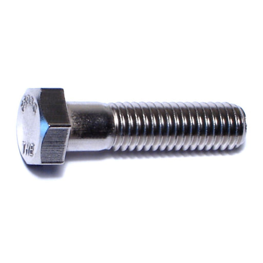 3/8"-16 x 1-1/2" 18-8 Stainless Steel Coarse Thread Hex Cap Screws