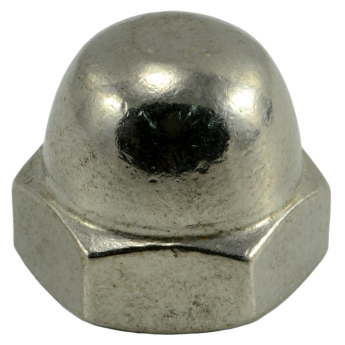 5/16"-18 18-8 Stainless Steel Coarse Thread Acorn Cap Nuts