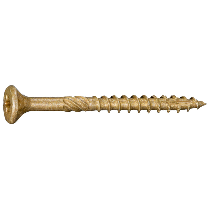 SaberDrive® Tan XL1500 Coated T-25 Star Drive Exterior Deck Screws