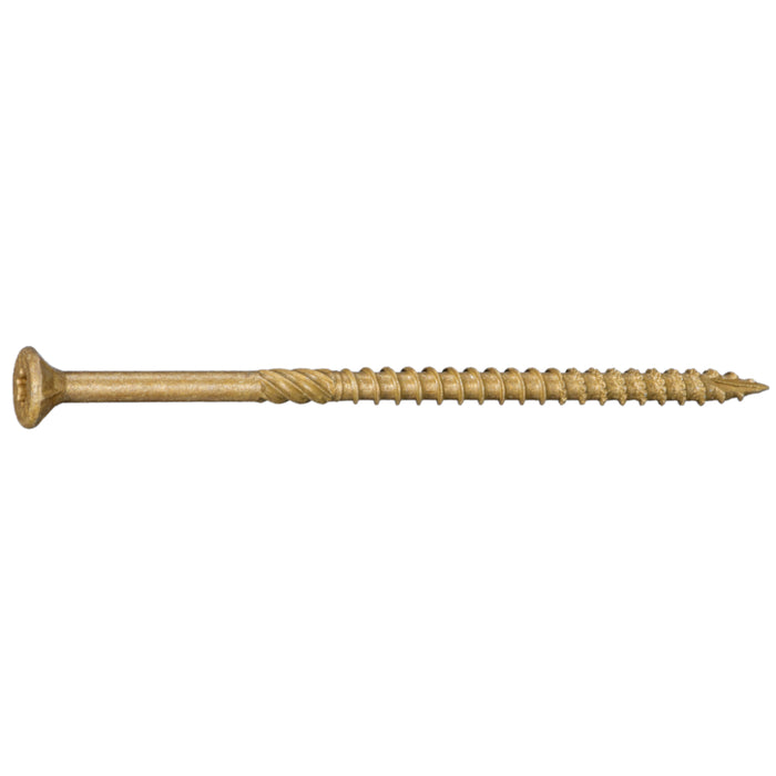 SaberDrive® Tan XL1500 Coated T-25 Star Drive Exterior Deck Screws