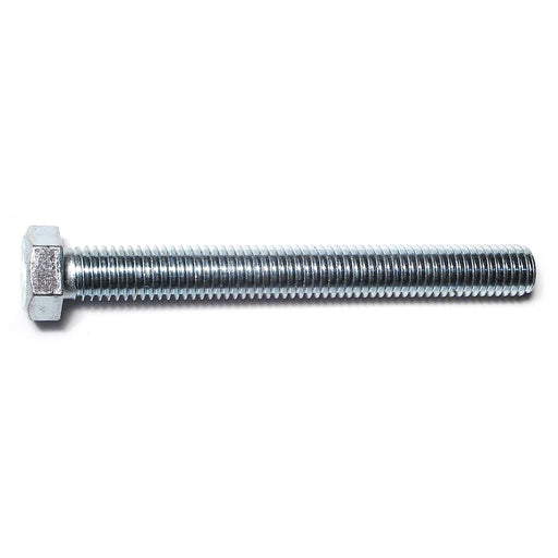 1/2"-13 x 4-1/2" Zinc Plated Steel Coarse Full Thread Hex Head Tap Bolts