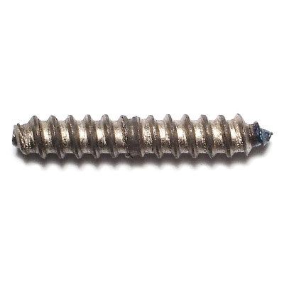 1/4" x 1" Zinc Plated Steel Dowel Screws