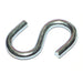 5/16" x 7/8" x 3" Zinc Plated Steel Open S Hooks