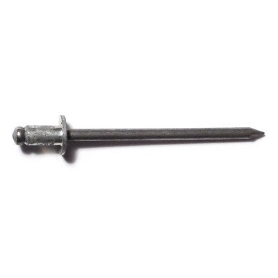 5/32" x 1/8" Dome Head Steel Rivets