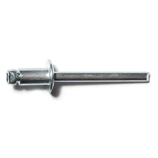 3/16" x 1/8" Dome Head Steel Rivets