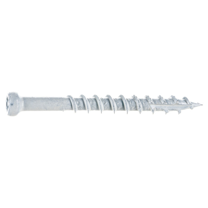 8 x 1-5/8" Star Drive White Trim Saberdrive Screws 1 lb. Tub (206 pcs.)