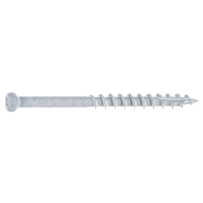 8 x 2" Star Drive White Trim Saberdrive Screws 1 lb. Tub (171 pcs.)