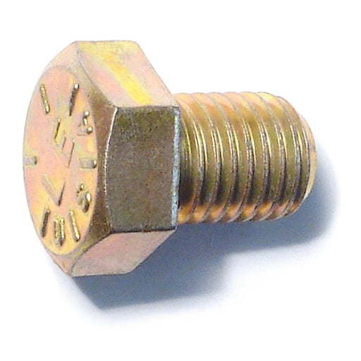 3/4"-10 x 1" Zinc Plated Grade 8 Steel Coarse Thread Hex Cap Screws