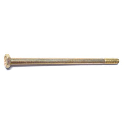 1/4"-28 x 5" Zinc Plated Grade 8 Steel Fine Thread Hex Cap Screws