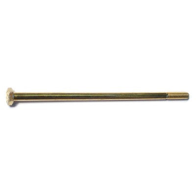 1/4"-28 x 6" Zinc Plated Grade 8 Steel Fine Thread Hex Cap Screws