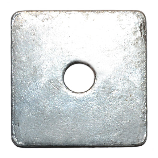 3 x 3" x 1/4 x 5/8" Hot Dip Galvanized Grade 2 Steel Square Washers