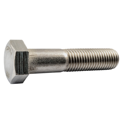 1"-8 x 4-1/2" 18-8 Stainless Steel Coarse Thread Hex Cap Screws