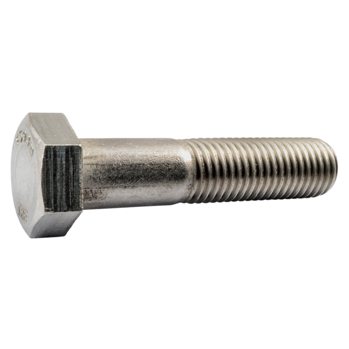 1"-8 x 4-1/2" 18-8 Stainless Steel Coarse Thread Hex Cap Screws