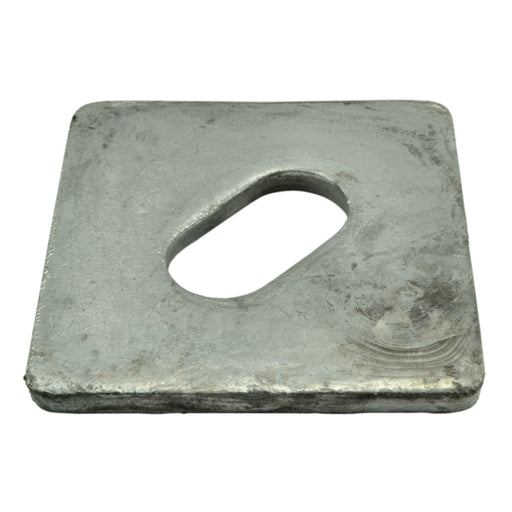 3/4" x 1-1/2" x 3" x 3" x 1/4" Hot Dip Galvanized Grade 2 Steel Earthquake Code Square Washers