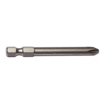 1/4" x 2-3/4" #2 Phillips Power Screwdriver Bits