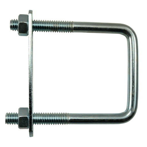 5/16"-18 x 2" x 3" Zinc Plated Steel Square U-Bolt