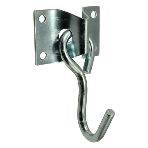 5/16" x 1" x 3-7/8" Zinc Plated Steel Hammock Hooks