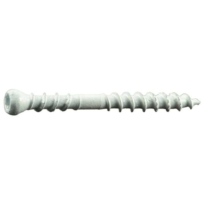 8 x 1-5/8" Star Drive White Composite Trim Saberdrive Screws 1 lb. Box (221 pcs.)