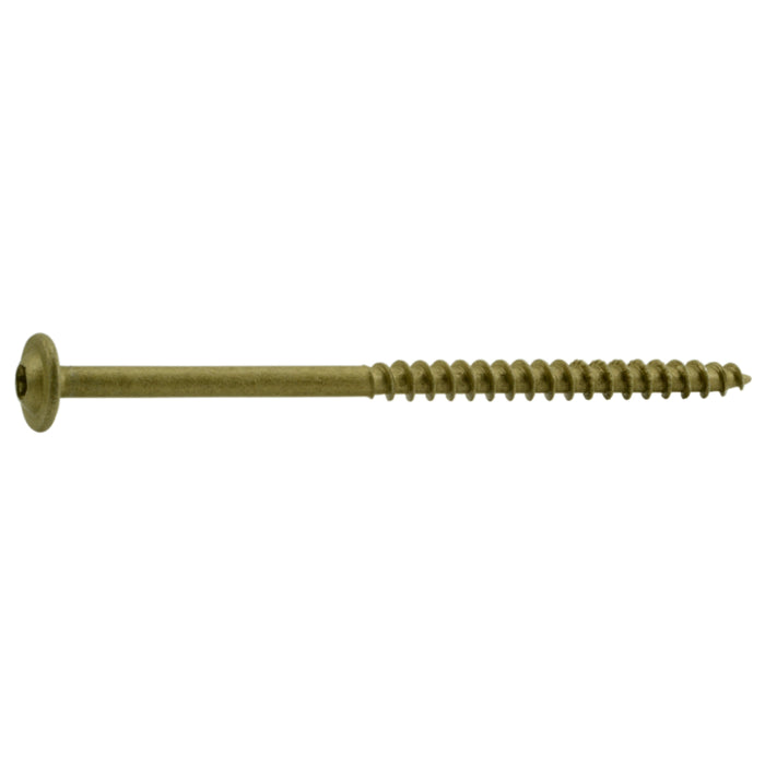 5/16 x 5" Star Drive Tan Lag Saberdrive Screws 20lb Bucket  (422 pcs.)