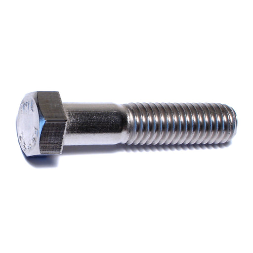 7/16"-14 x 2" 18-8 Stainless Steel Coarse Thread Hex Cap Screws