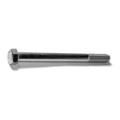 7/16"-14 x 5" 18-8 Stainless Steel Coarse Thread Hex Cap Screws