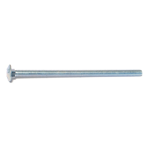 1/4"-20 x 5" Zinc Plated Grade 2 / A307 Steel Coarse Thread Carriage Bolts