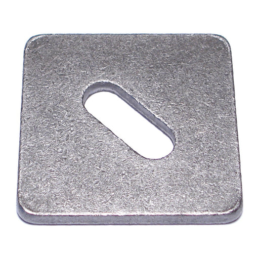 1/2" x 1-1/2" x 3" x 3" x 1/4" Plain Grade 2 Steel Earthquake Code Square Washers