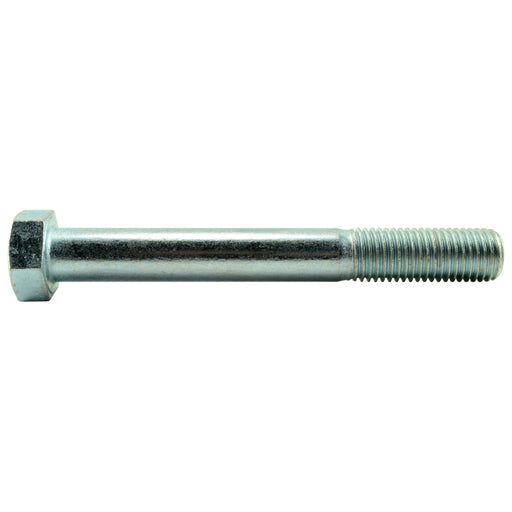 7/8"-9 x 7" Zinc Plated Grade 2 / A307 Steel Coarse Thread Hex Bolts