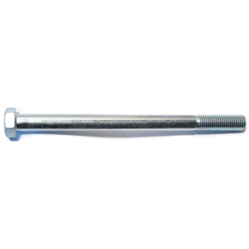 7/8"-9 x 12" Zinc Plated Grade 2 / A307 Steel Coarse Thread Hex Bolts