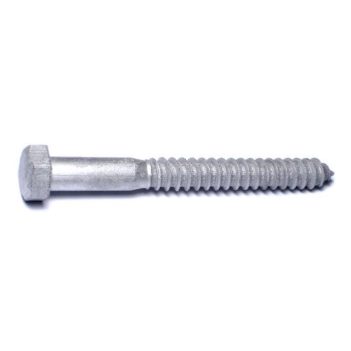 5/8" x 6" Hot Dip Galvanized Steel Hex Head Lag Screws