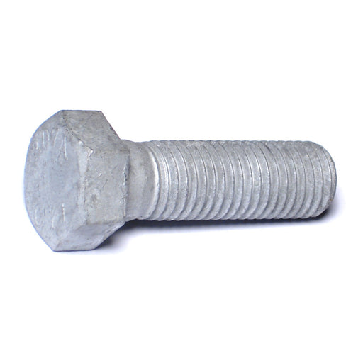 3/4"-10 x 2-1/2" Hot Dip Galvanized Steel Coarse Thread Hex Cap Screws