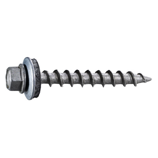 #9 x 1-1/2" Galvanized Steel Hex Washer Head Pole Barn Self-Drilling Screws