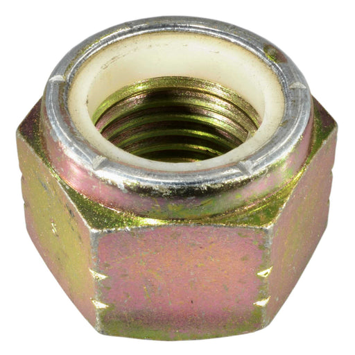 1-1/2"-6 Zinc Plated Grade 8 Steel Coarse Thread Lock Nuts