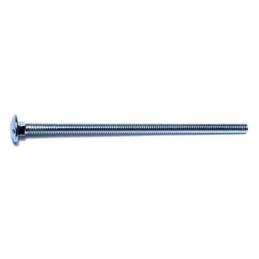 1/4"-20 x 5-1/2" Zinc Plated Grade 2 / A307 Steel Coarse Thread Carriage Bolts