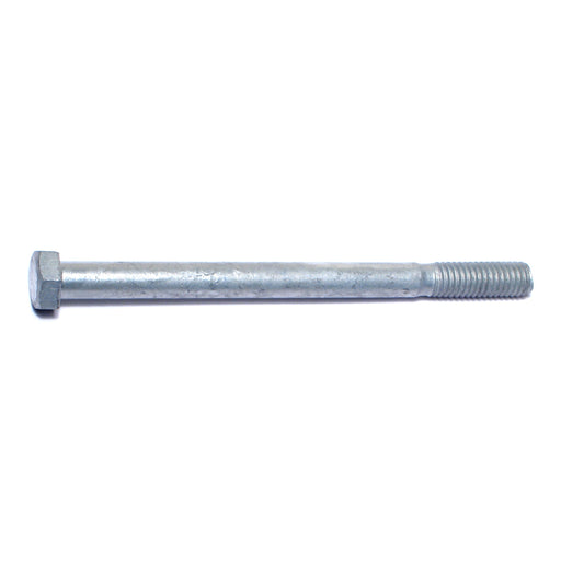 3/8"-16 x 5" Hot Dip Galvanized Steel Coarse Thread Hex Cap Screws