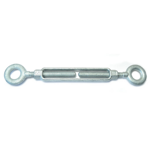 1/2" x 6" Galvanized Steel Eye-Eye Turnbuckle