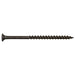 8 x 4" Black Phosphate Steel Coarse Thread Phillips Bugle Head Drywall Screws