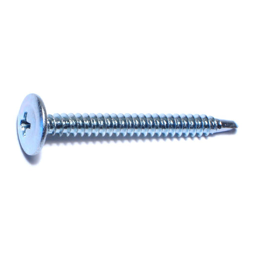 8 x 1-5/8" Zinc Plated Steel Phillips Modified Truss Head Self Drilling Lath Screws