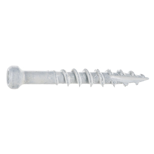 8 x 1-1/4" White XL1500 Saberdrive Trim Screws