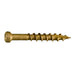 8 x 1-1/4" Tan XL1500 Saberdrive Trim Screws