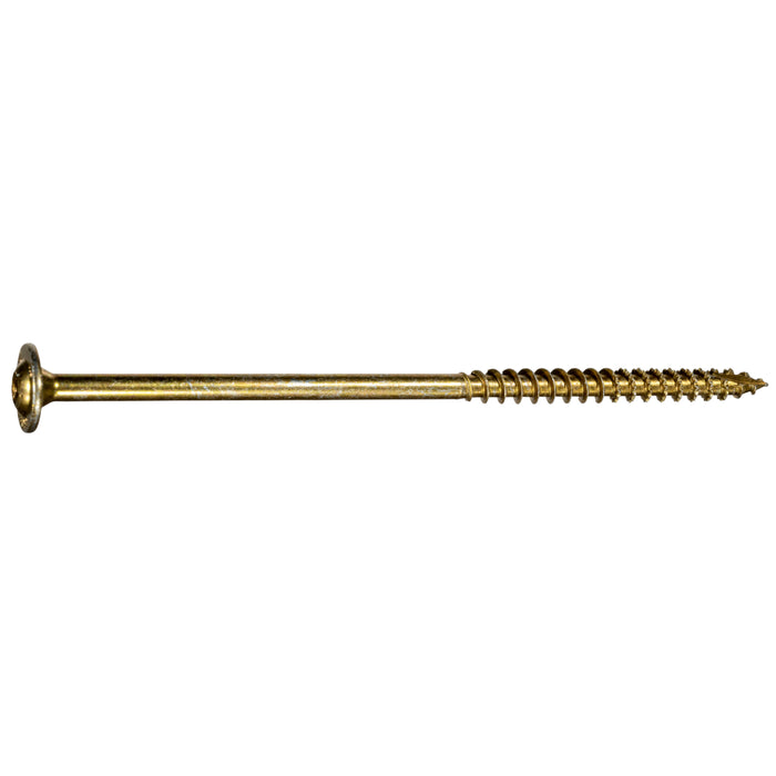 5/16 x 6" Yellow Zinc Round Washer Head SaberDrive® Lag Screws