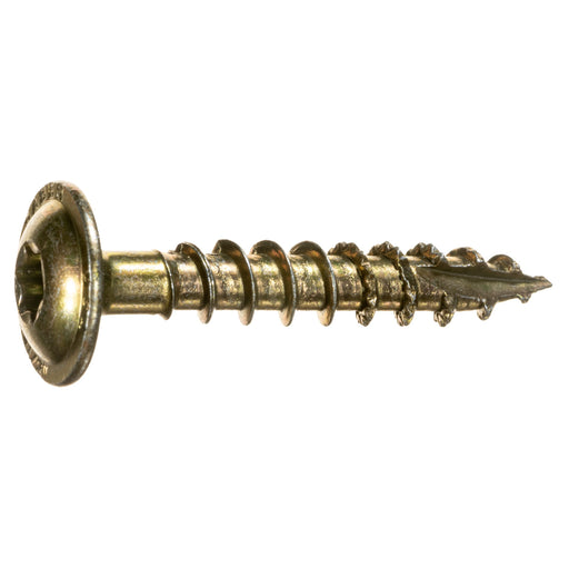 1/4 x 1-1/2" Yellow Zinc Saberdrive Lag Screws