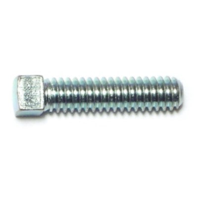 1/4"-20 x 1" Steel Coarse Thread Square Head Set Screws