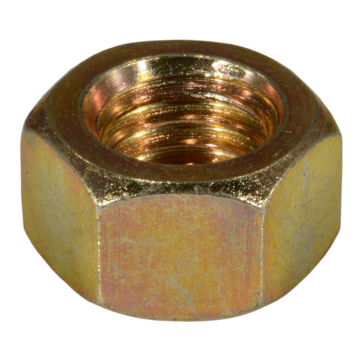 1/2"-13 Zinc Plated Steel Coarse Thread Left Hand Hex Nuts