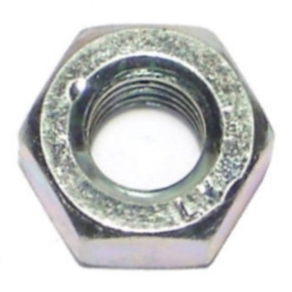 1/4"-28 Plain Steel Fine Thread Left Hand Hex Nuts